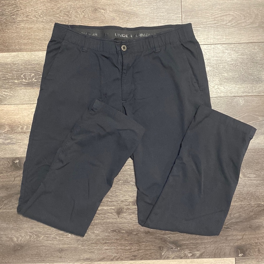 Men’s Under Armour Pants Black Sz 36/32